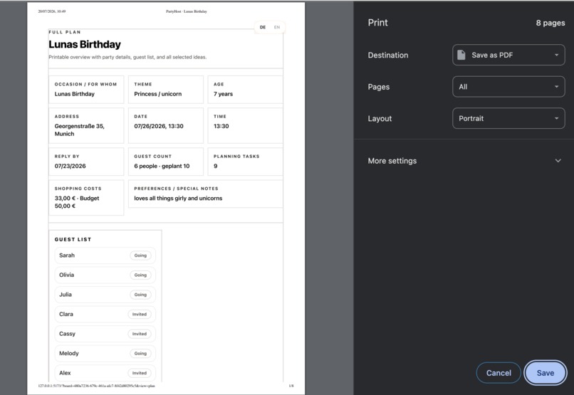 PartyHost – screenshot 4