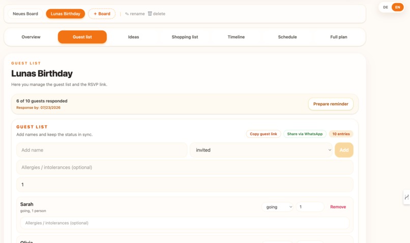 PartyHost – screenshot 7