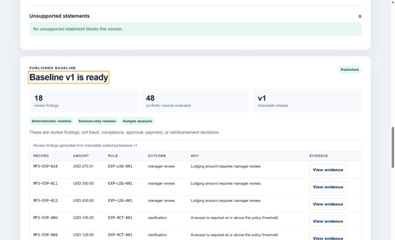 GovernDiff – screenshot 3