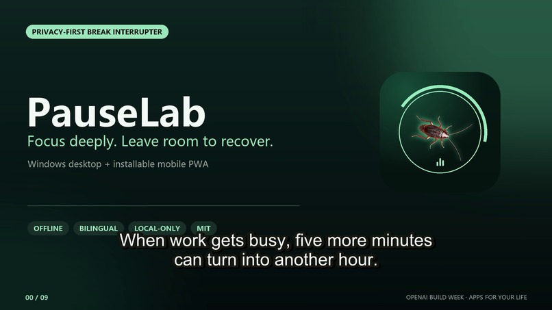 PauseLab – screenshot 1