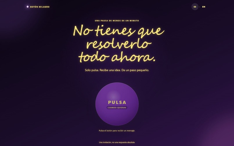 Botón Milagro – screenshot 4