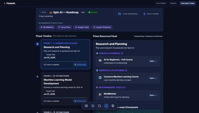 FinishAI – screenshot 3