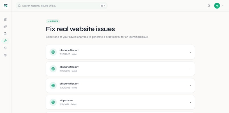 FixMySite – screenshot 5