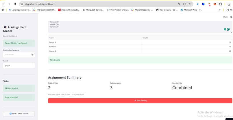 AI-Assignment-Grader – screenshot 2