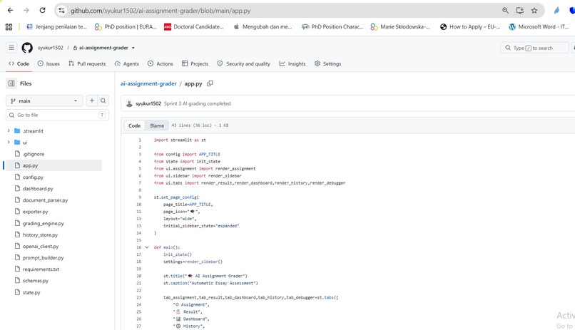 AI-Assignment-Grader – screenshot 3