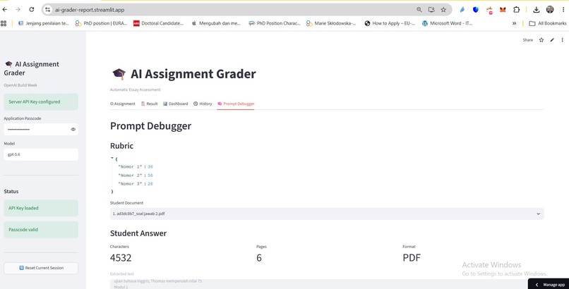 AI-Assignment-Grader – screenshot 6