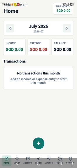 Money tracking app – screenshot 4