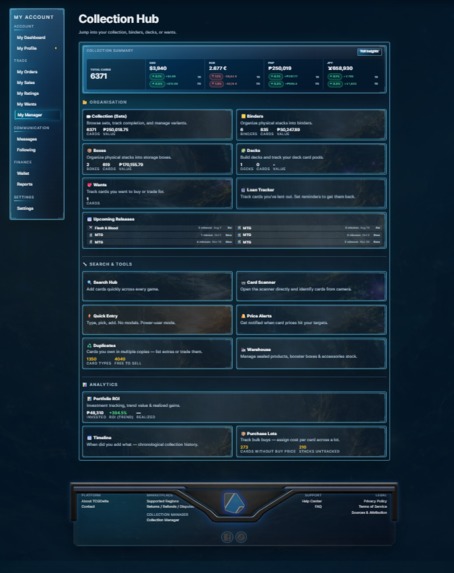 TCGDelta – screenshot 1