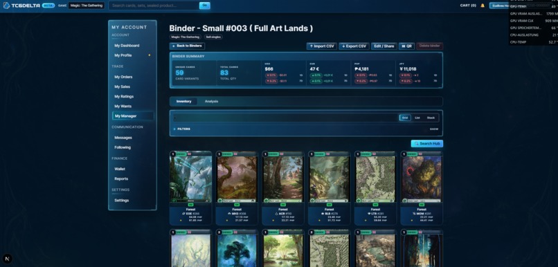 TCGDelta – screenshot 12