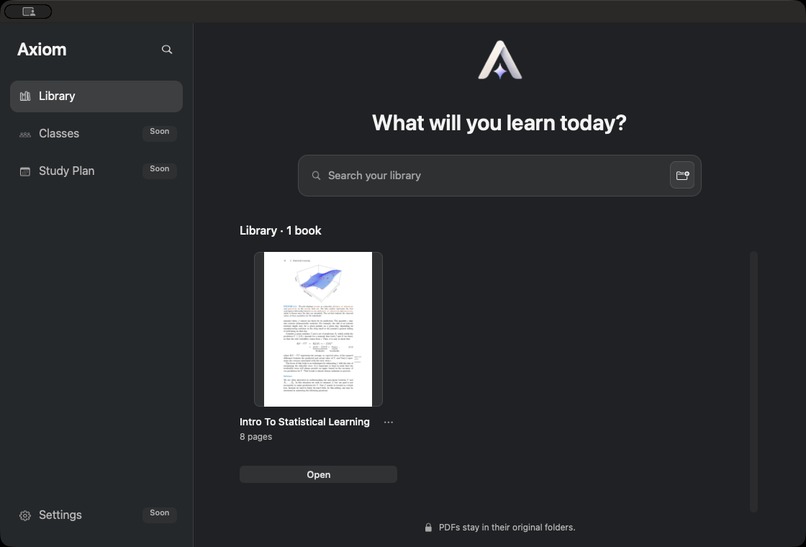 Axiom - Intelligence for Learning – screenshot 1