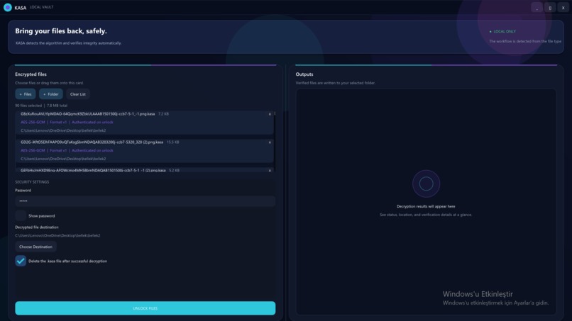 Encryption – screenshot 3