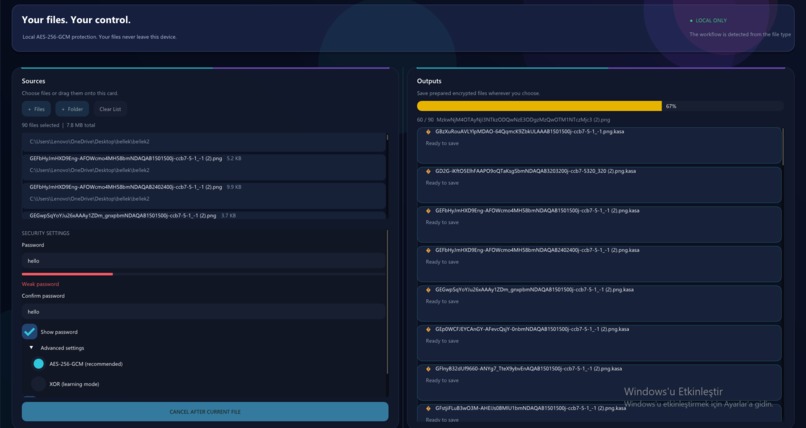 Encryption – screenshot 5