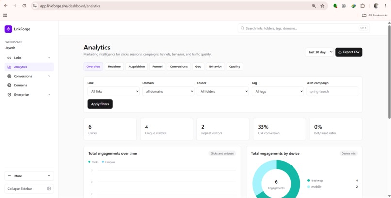 LinkForge – screenshot 4