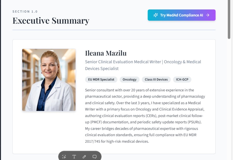 MedAd Compliance AI – screenshot 1