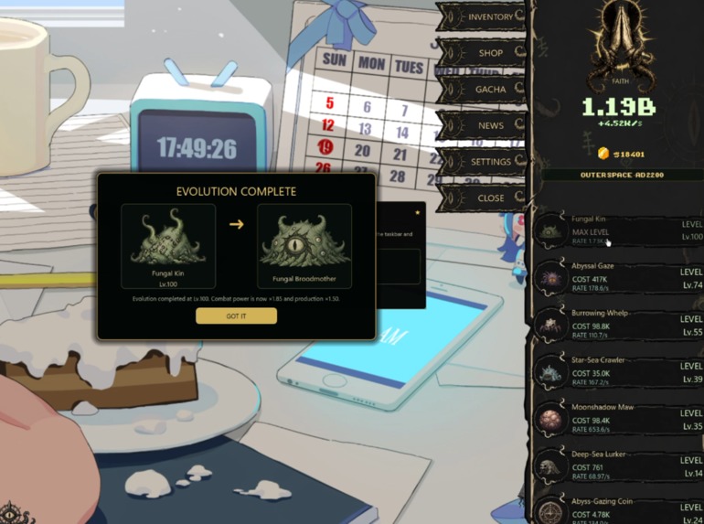 Cthulhu Desktop Pet – screenshot 4