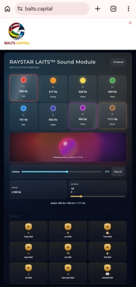 RAYSTAR LAITS Audio-Visual Frequency Studio – screenshot 3