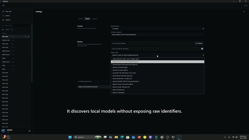 Nebula – screenshot 1