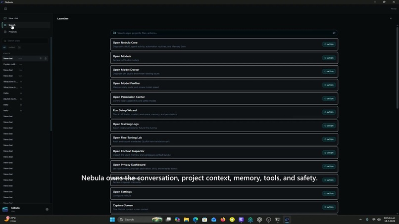 Nebula – screenshot 2