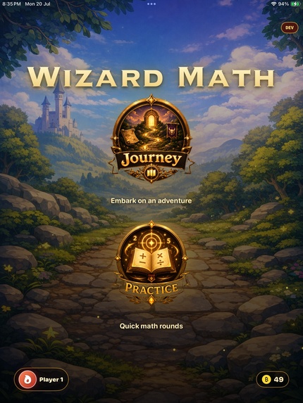Wizard Math – screenshot 1