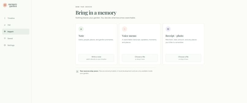 Memory Garden – screenshot 1