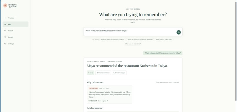 Memory Garden – screenshot 2