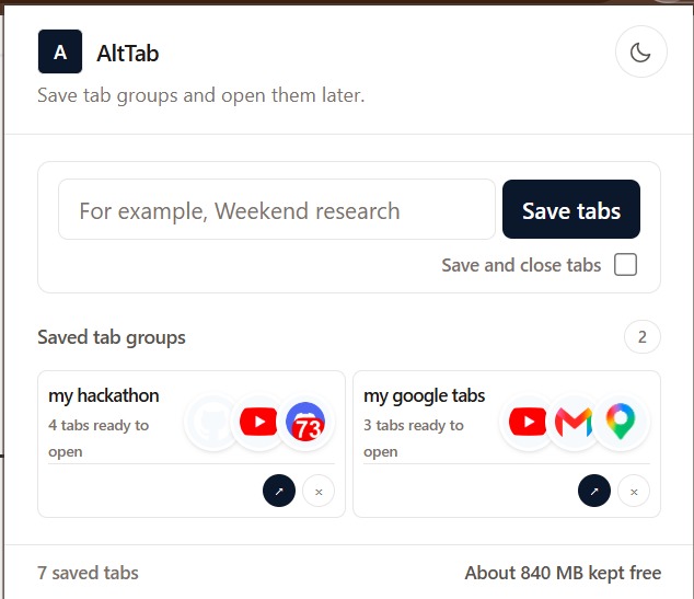 AltTab  – screenshot 2