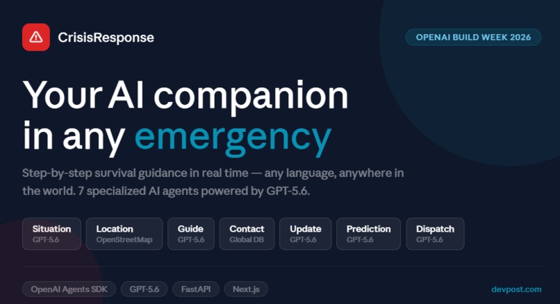 CrisisResponse – screenshot 1