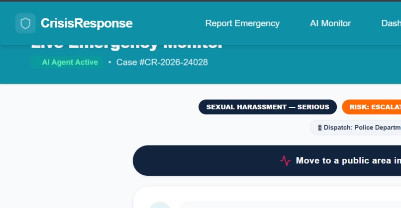CrisisResponse – screenshot 2