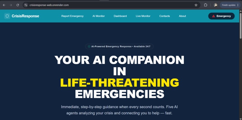 CrisisResponse – screenshot 3