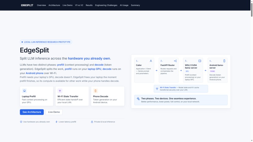 EdgeSplit – screenshot 1
