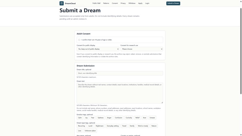 Dream Cloud – screenshot 1