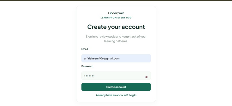 Codexplain – screenshot 1