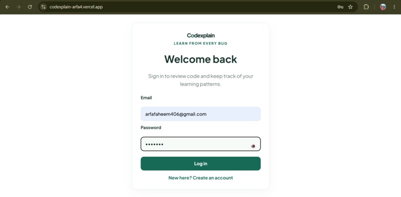 Codexplain – screenshot 2