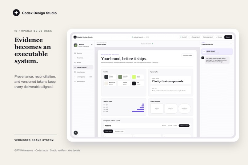 Codex Design Studio – screenshot 2
