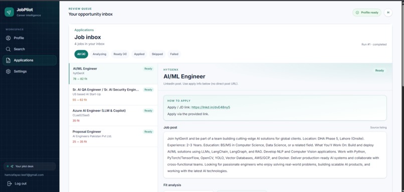 JobPilot – screenshot 6
