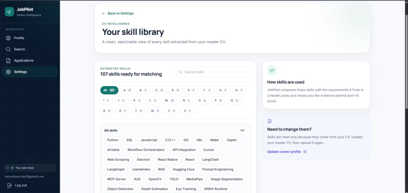 JobPilot – screenshot 8