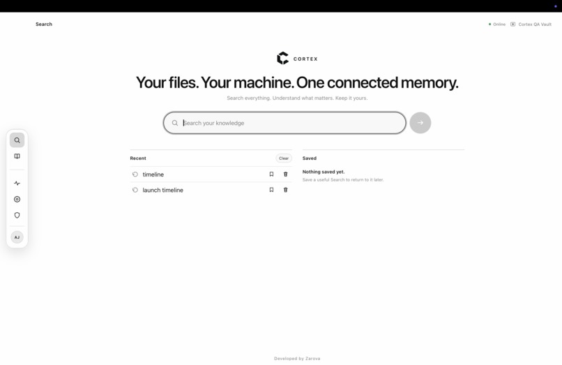 Cortex – screenshot 2