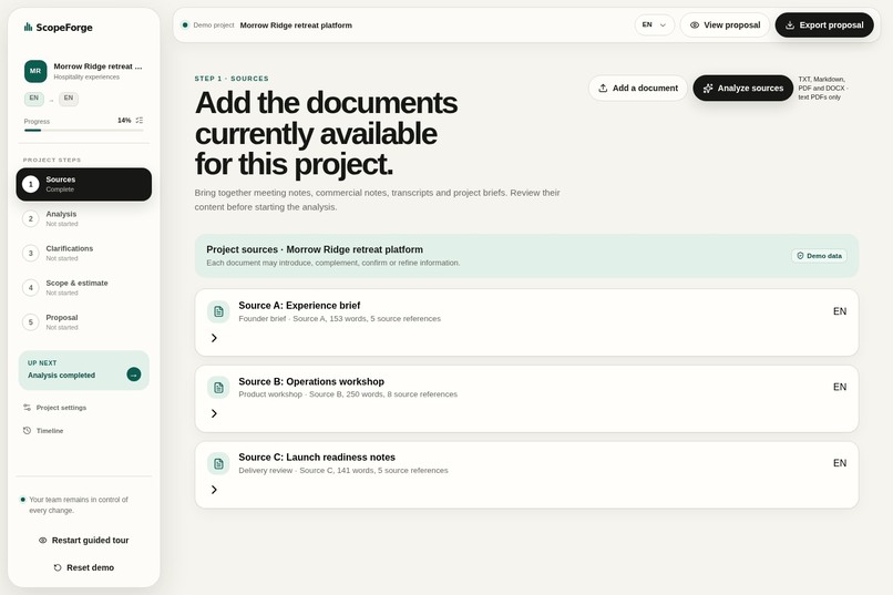 ScopeForge – screenshot 2