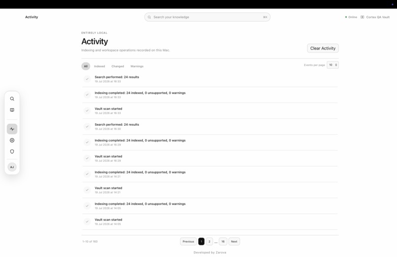 Cortex – screenshot 5