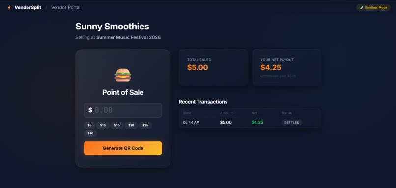 VendorSplit – screenshot 4