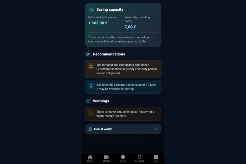 BudgetPro – Smart Financial Forecast – screenshot 3