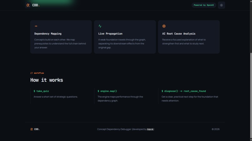 Concept Dependency Debugger – screenshot 3