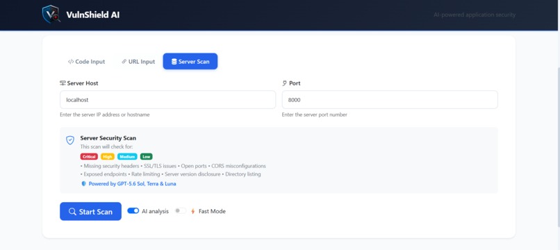 VulnShield AI – screenshot 2