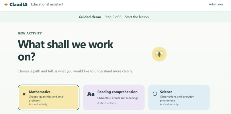 ClaudIA – screenshot 2