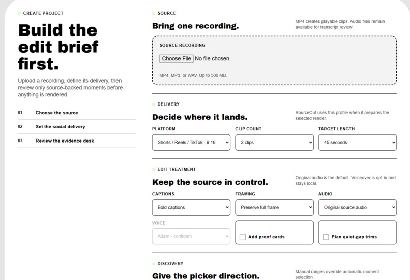 SourceCut – screenshot 3