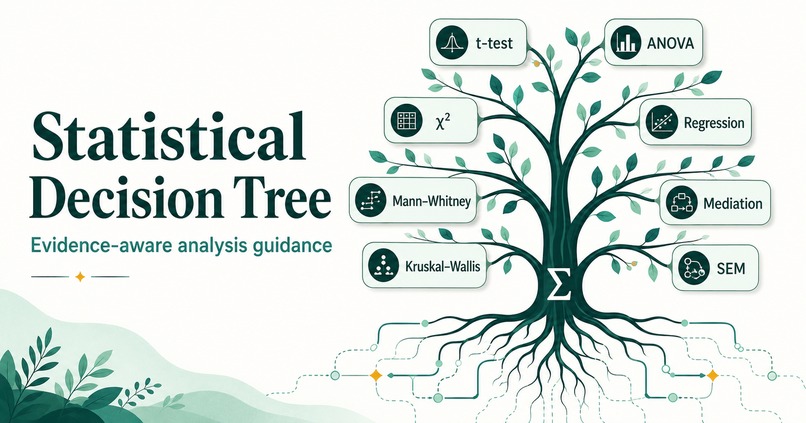 Statistical Decision Tree — Evidence-Aware Analysis Guidance – screenshot 1
