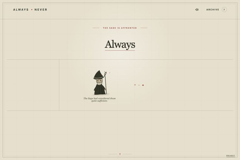 Always Never – screenshot 3
