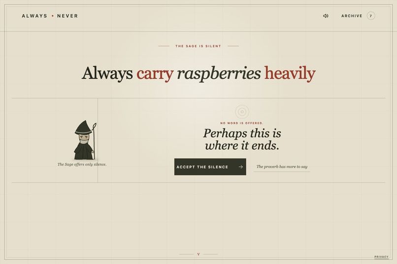 Always Never – screenshot 4