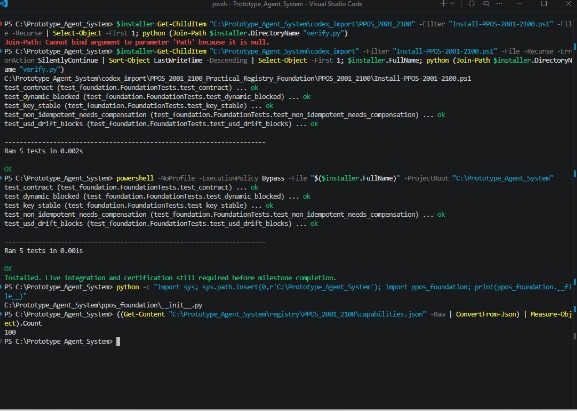 PPOS — Prototype Production Operating System – screenshot 3
