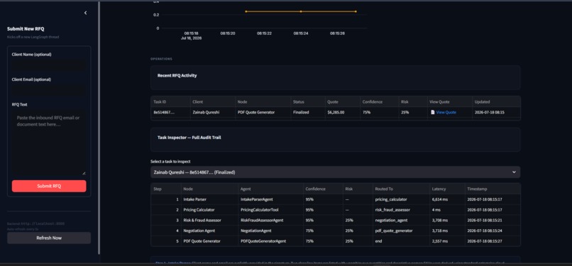 QuoteFlow AI  – screenshot 2
